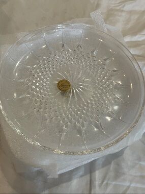 Cristal d’ Arques France Box of 4 Longchamp Dessert Plates